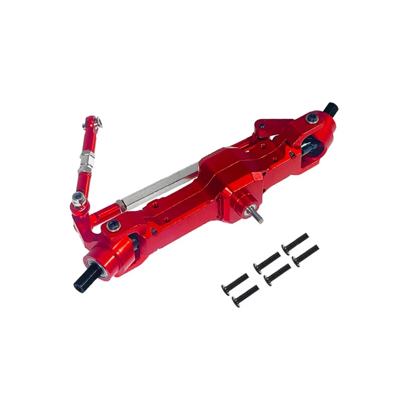 

T84C-металлический обновленный передний мост в сборе для WPL 1/16 C14 C24 Feiyu RC автомобильные детали с дистанционным управлением автомобильные детали