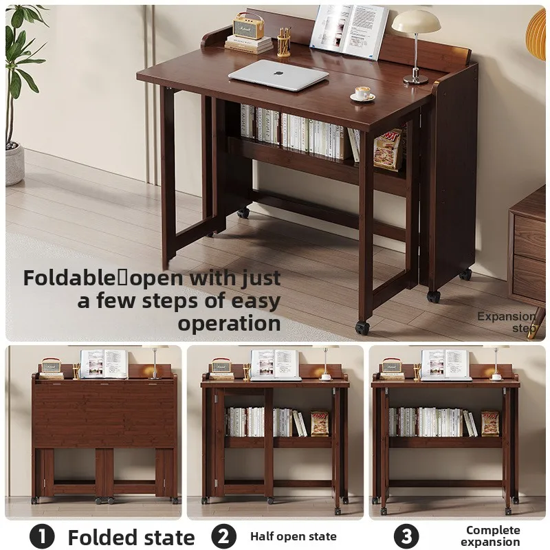 desktop expandable folding computer desk Household simple desk writing desk