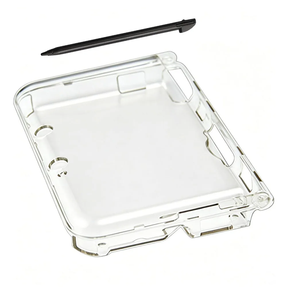 Protective Clear Crystal Hard Guard Case Cover Skin Shell for 3DS XL/3DS LL Console W/ Stylus view 5