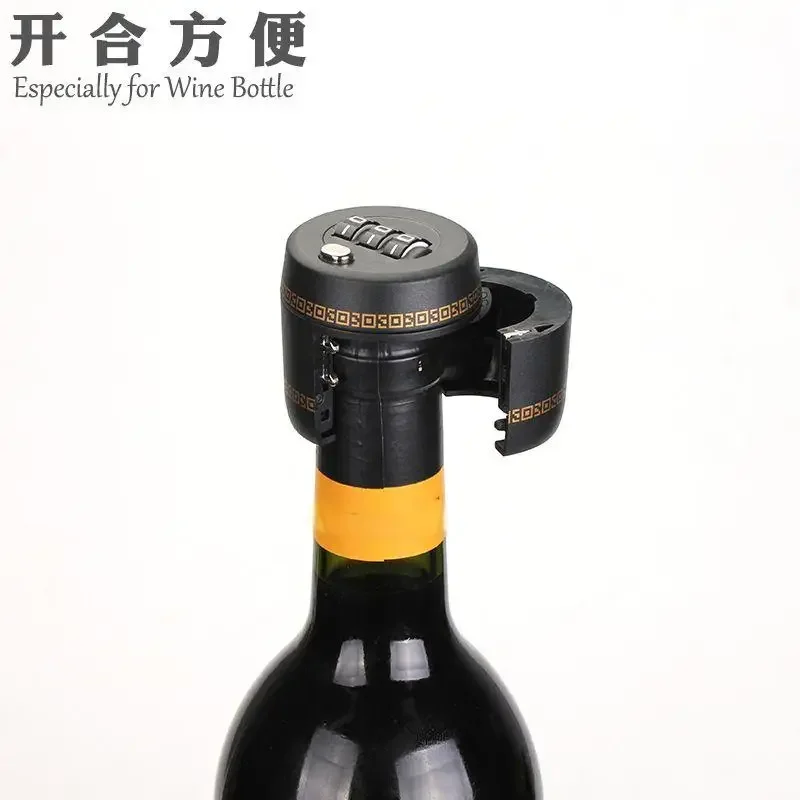 Wine Bottle Seal Vacuum Digital Code Lock Wine Bottle Code Vacuum Storage Lid Home Hardware Vacuum Code Wine Lock