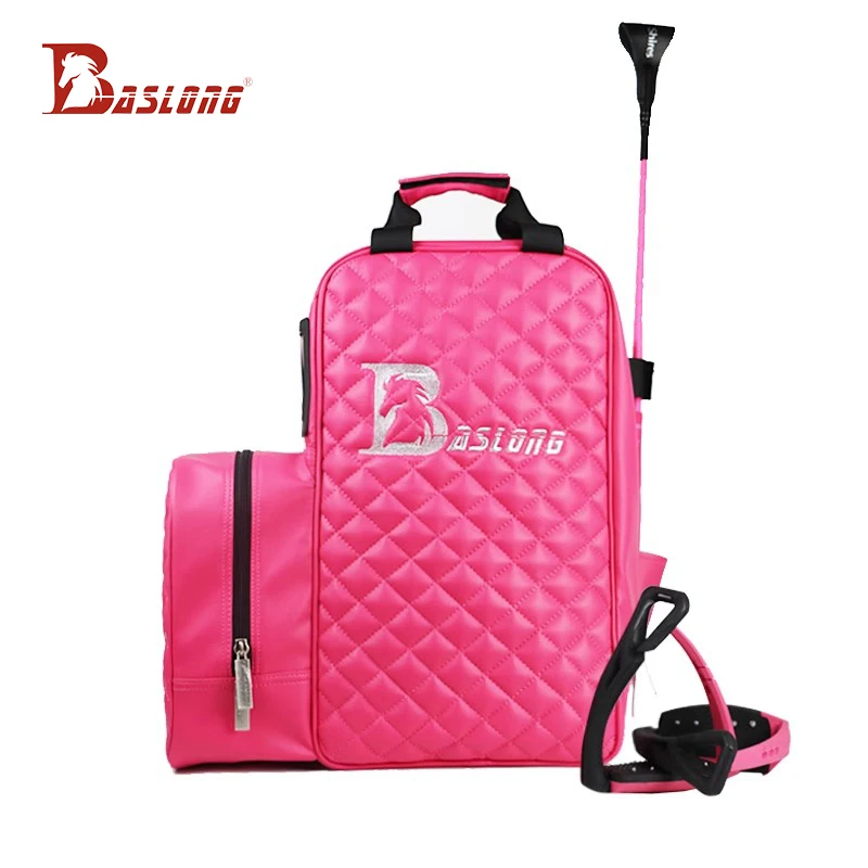 Baslong Equestrian Bag Equestrian Equipment Bag Boots Helmet Bag Harness Bag Knight Bag Large Capacity Equestrian Backpack Riding Equipment All-Purpose Backpack