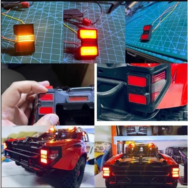 1/8 ARRMA Mojave 4S 6S LED Light Kit, Hand-arranged Lamp Beads Epoxy Resin Sealed, Seamless No Grain Scale RC Upgrade Parts