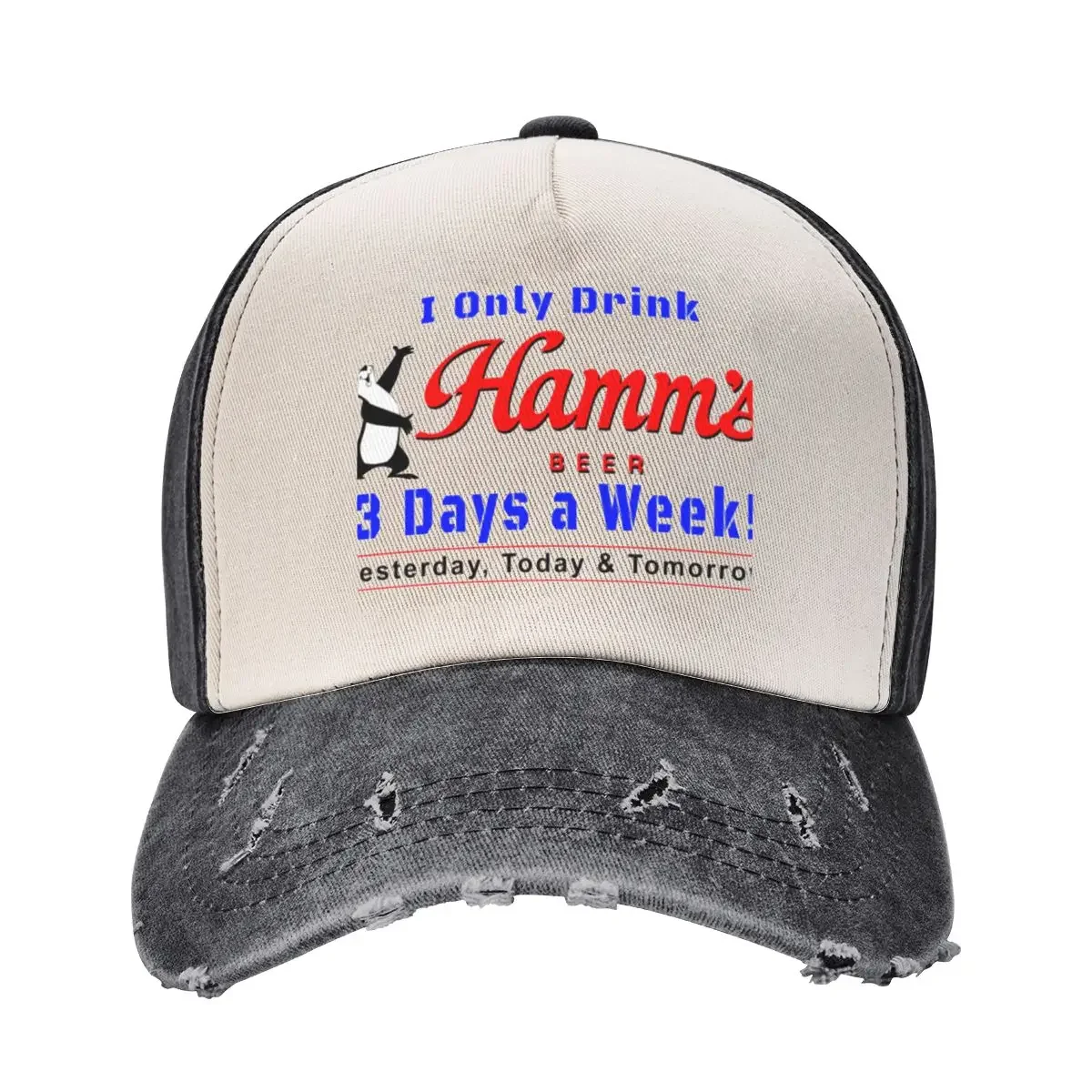 I Only Drink Hamm's Beer - 3 Days a Week Baseball Cap Big Size Hat Anime Hat Ball Cap For Girls Men's