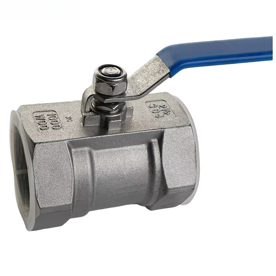 304 Stainless Steel Ball Valve, One-piece Threaded Ball Valve, One-piece Switch Threaded Ball Valve