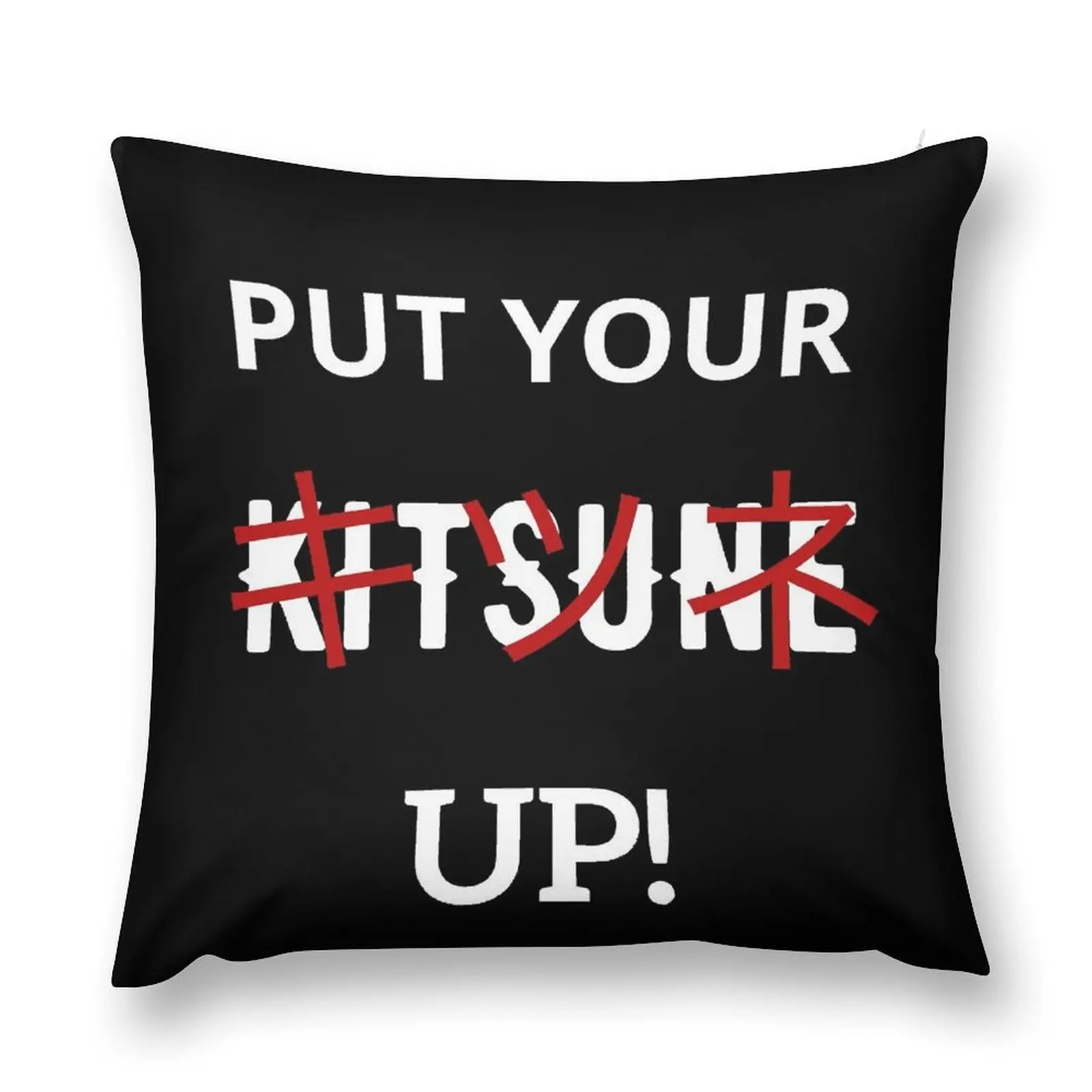 BABYMETAL: PUT YOUR KITSUNE UP! Throw Pillow Christmas Pillow Sofa Cushion Cover pillow