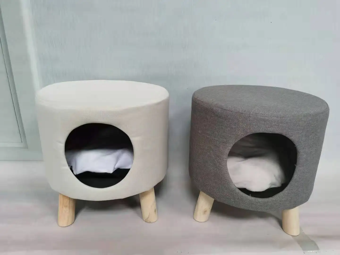 

Creative stool cat litter house villa semi-enclosed adult young cats litter Teddy dog litter pet litter supplies Drop Shipping