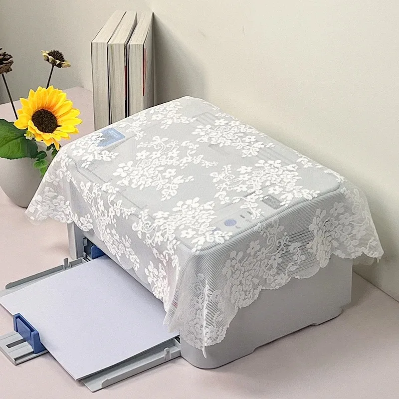 Universal Dust Cover Lace Cuter Projector Printer Fax hine Copy hine Bede Table Protective ield Soft Fabric Cover
