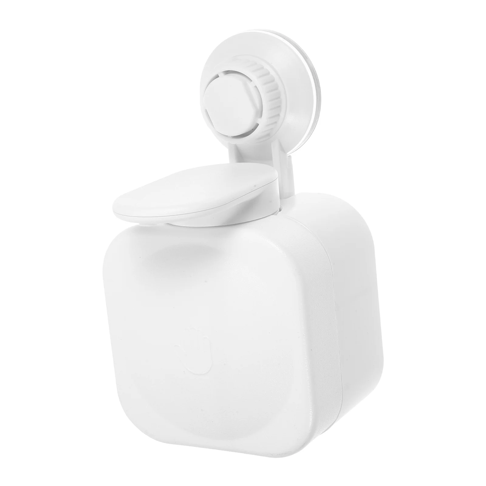 

Wall Mounted Soap Dispenser Suction Cup Shampoo Liquid Bottle Container Bathroom Accessory Easy Refill Pump