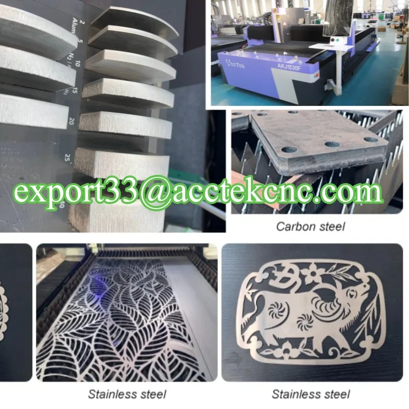 New 3015 1530 2030 2040 1325 Fiber Laser Cutting Machines 2000w 3000w Raycus Max IPG CW Laser Metal Sheet Cutter