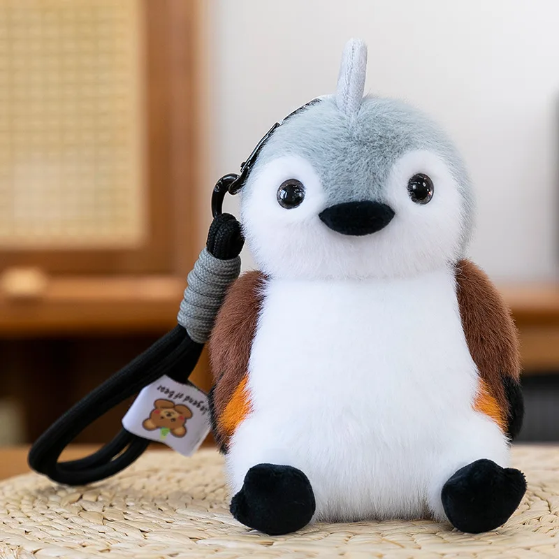 Nieuwe Leuke Vogels Hangers Knuffels Delicate Vogel Gevulde Serie Hangers Grappige Sleutelhanger Auto-interieur Tassen Decor Kinderen Gift