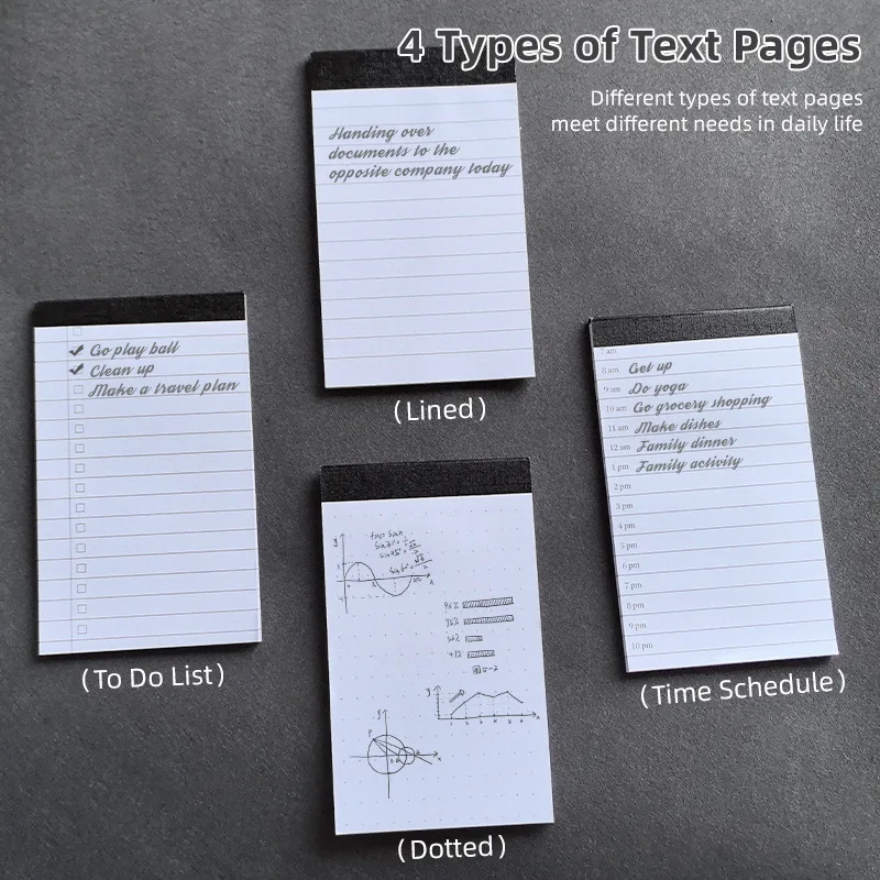 A7 Note pad Carry-on Notepad Daily Plan Memo Pads