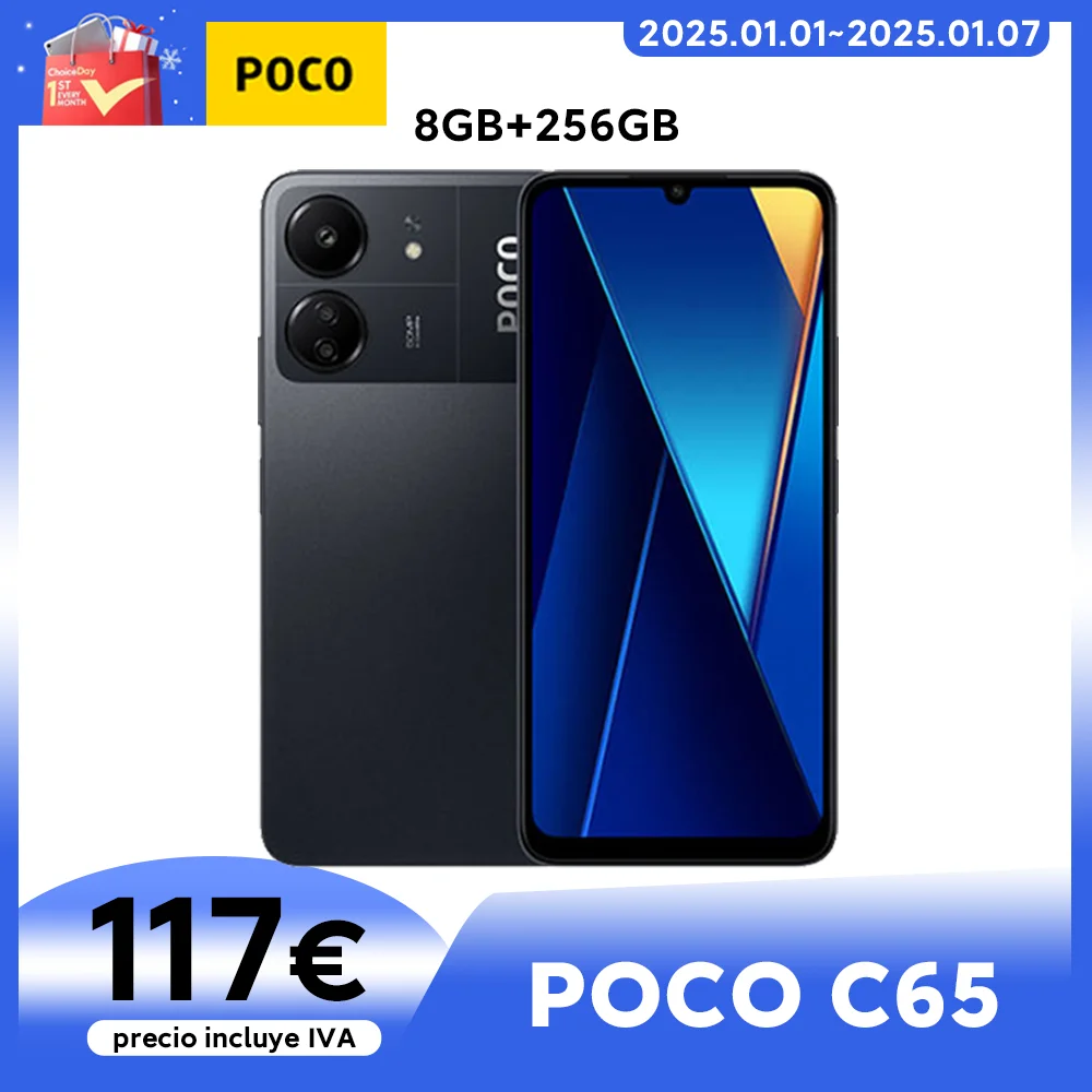 POCO C65 Global Version MediaTek Helio G85 6.74