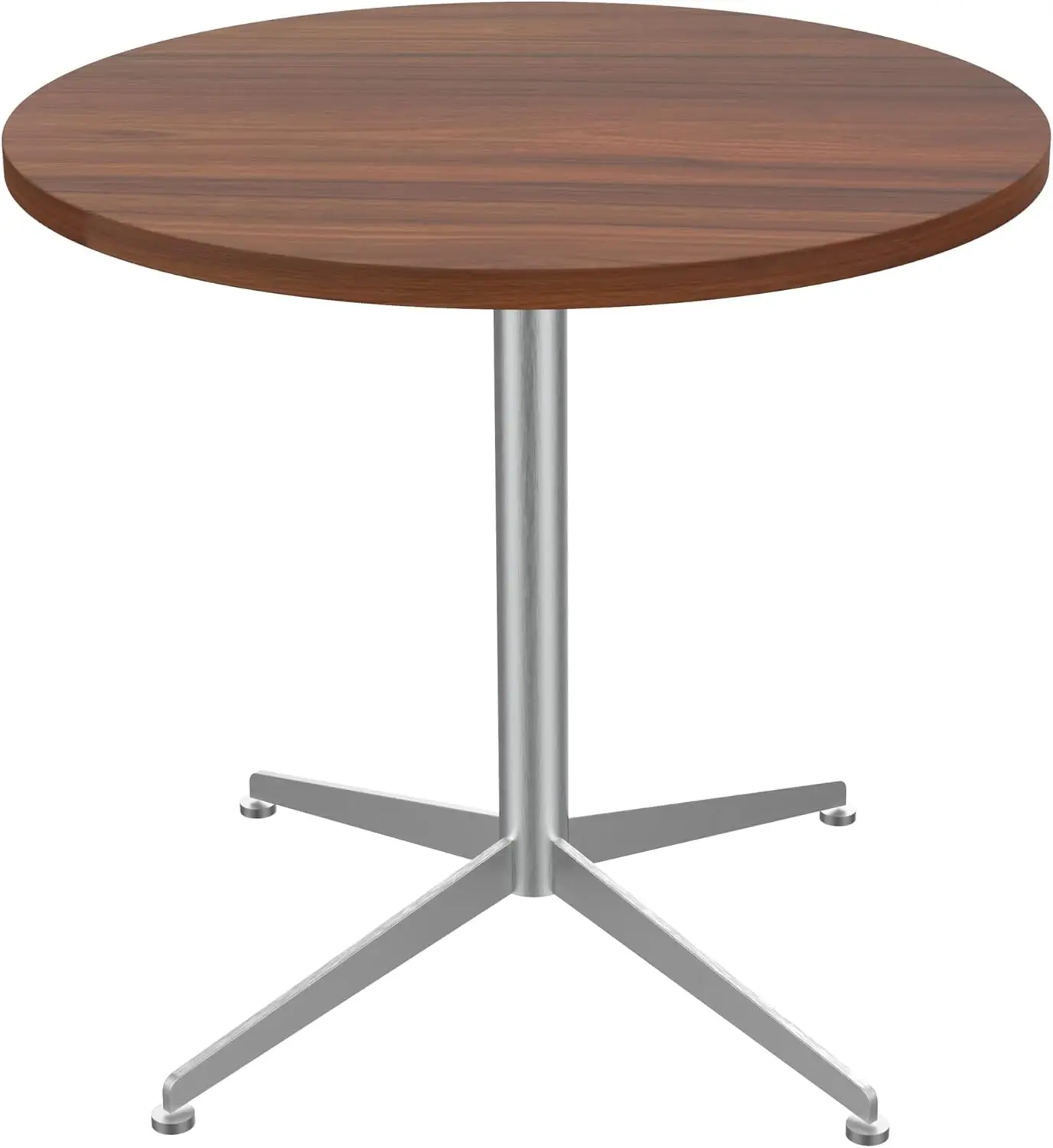 Round Office Table Conference Table Small Dining Table Coffee Meeting Table for Office Boardroom Kitchen Living Room