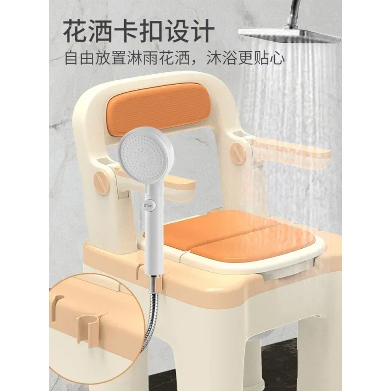 Luxury Toilet for the Elderly and the Disabled Bath Potty Seat Portable Toilet for Pregnant Women Indoor Dual-Use