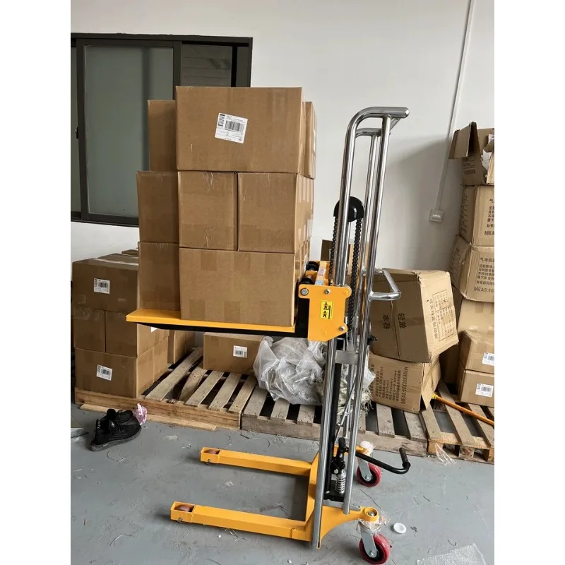 

400 kg 0.85m 1.2m 1.5m Manual Pallet Lifter Stacker Hydraulic Trolley Lift Tables