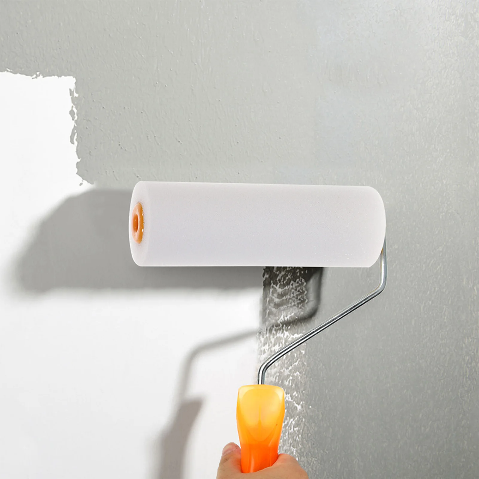 

10 pcs Sponge Replacement Paint Roller Nap Roller Covers Small Size Replacement Nap Sleeves Wall Painting Decoration