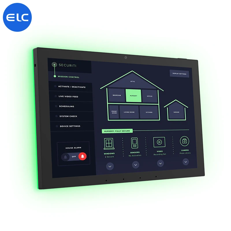 Smart Home All-in-One RK3576S Tablet With Touch Screen Display USB Interface New Product 4+64GB With POE Touch Screen Display