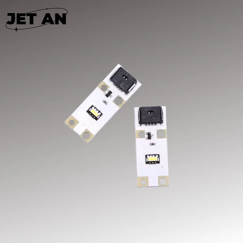 Para VW Skoda Octavia 2015 2016 2017 faros de coche Chips de tubo DRL guía de luz acrílica tira de luz DRL placa