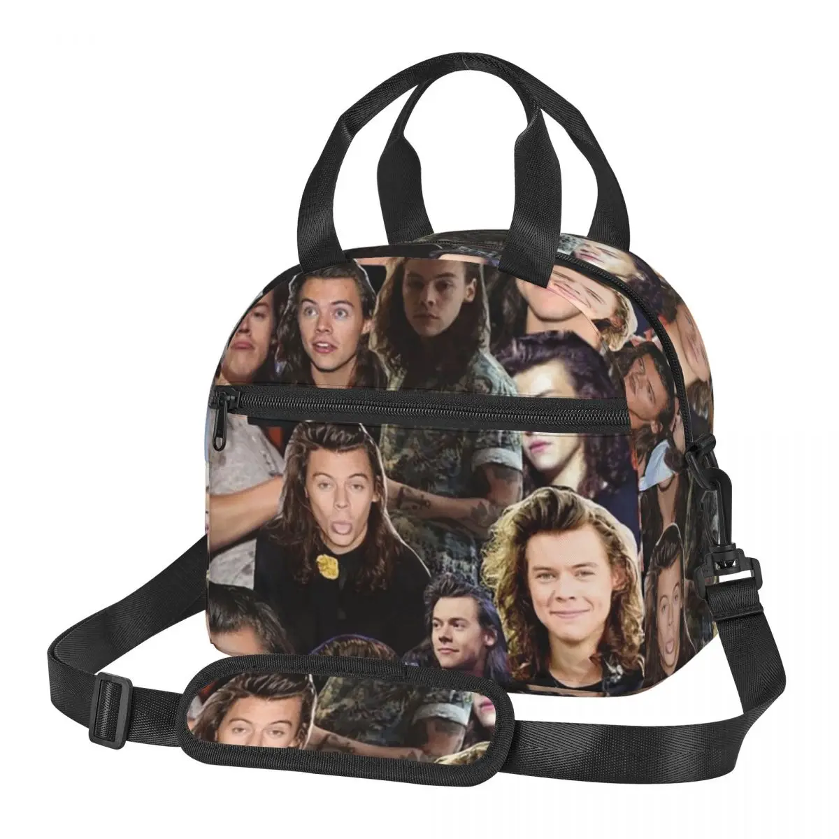 

Термосумка для обедов Harrystyles для женщин, портативная сумка-холодильник для пикника, термосумка для еды