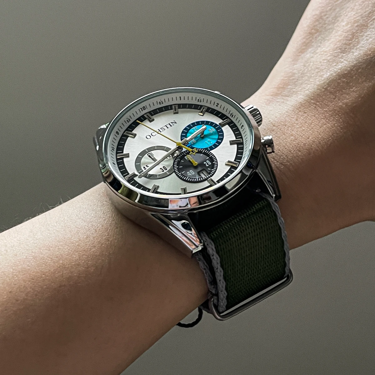 CILOA grande mostrador multifuncional relógio masculino 2025 novos esportes masculinos high-end casual presente de alta qualidade relógio de quartzo