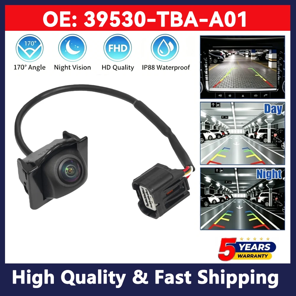 Car Rear View Backup Parking Reversing Camera 39530-TBA-A01 Auto Accessories for Honda Civic 10th Gen 2016-2021 39530TBAA01