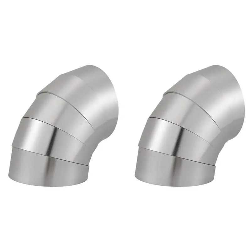 

A25F-90 Degree Stainless Steel Tight Radius Pie Cuts (Not Welded) - Lasercut & Deburred For Custom Exhaust (10Pcs) 3IN