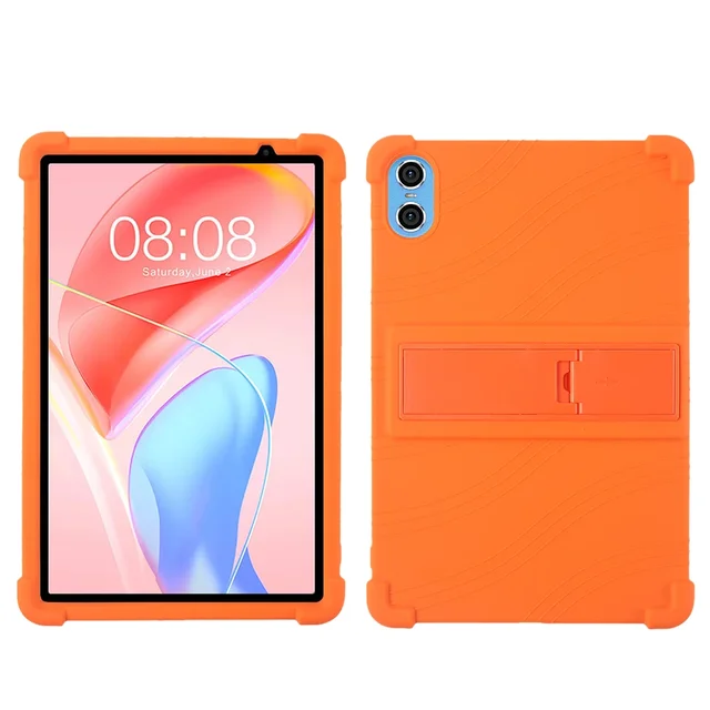 Dla Teclast P26T 10.1 cal etui na Tablet obudowa odporna na wstrząsy Teclast Android 13 Tablet dla dzieci silikonowa podstawka powłoka ochronna miękka
