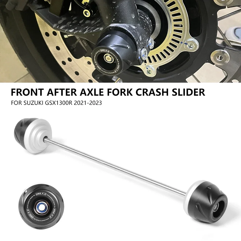 

GSX1300R мотоциклетная передняя и задняя вилка, слайдер, ось, защитная крышка для SUZUKI GSXR1300 2021-2024, модифицированные аксессуары