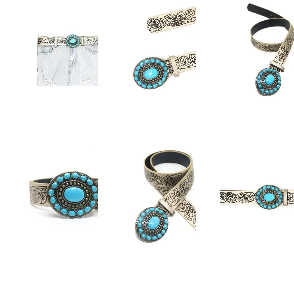 652F 허리 벨트 뜨거운 소녀 엠보싱 체인 펑크 벨트 바디 체인 드레스 무대