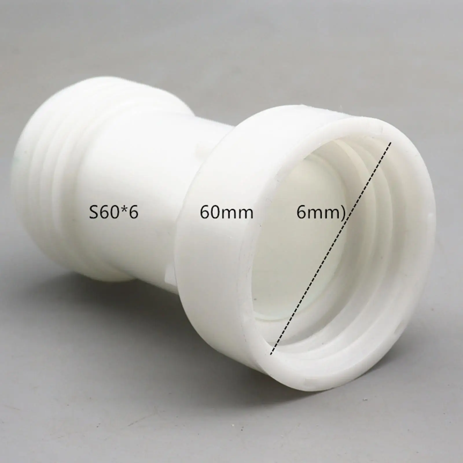 IBC Water Tank Extension Hose PE Material Diversion Pipe Joint Connector Leakproof for Outdoor Water Storage