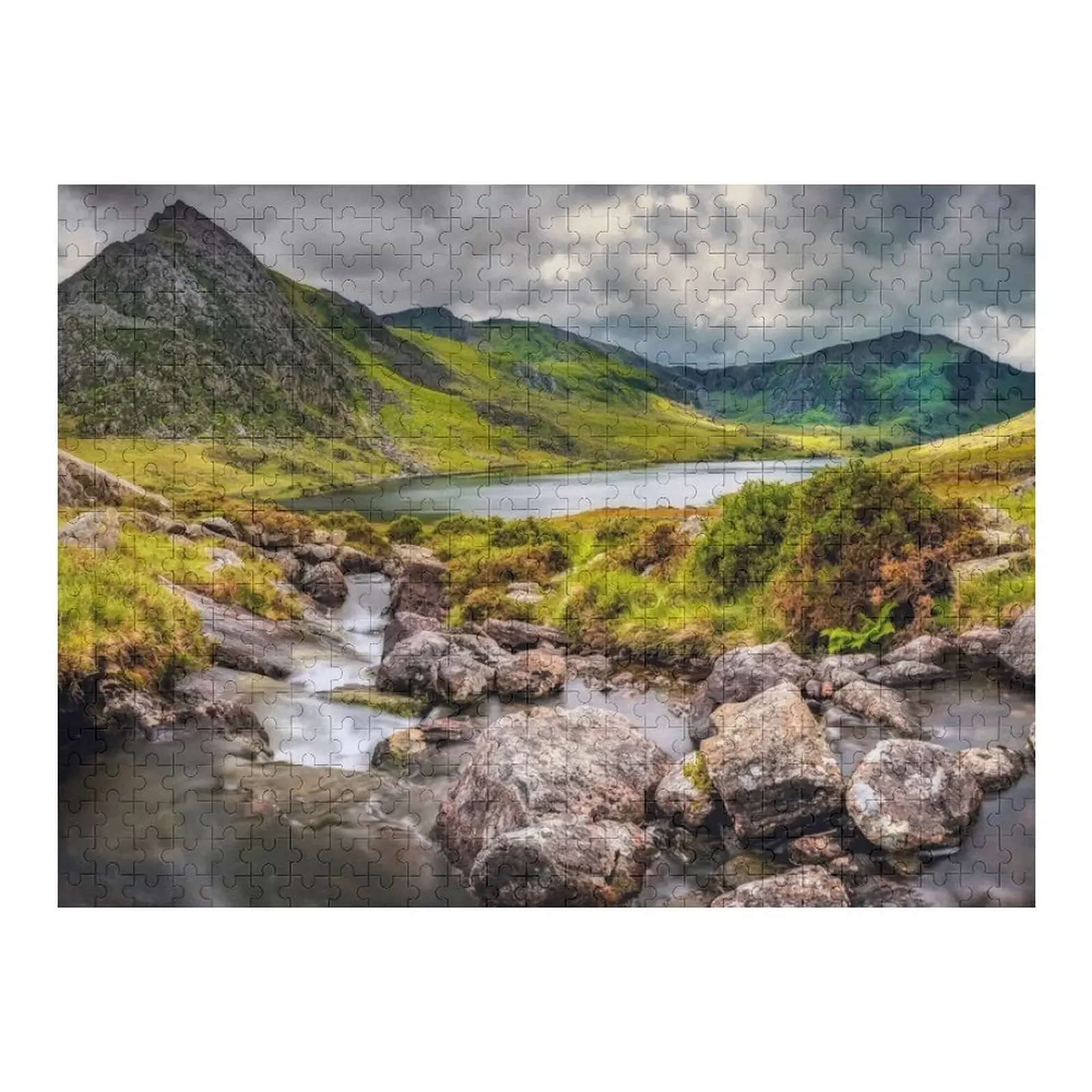 

Пазл Tryfan In The Ogwen Valley Snowdonia Works Of Art, деревянные коробки на заказ, деревянные коробки, пазл