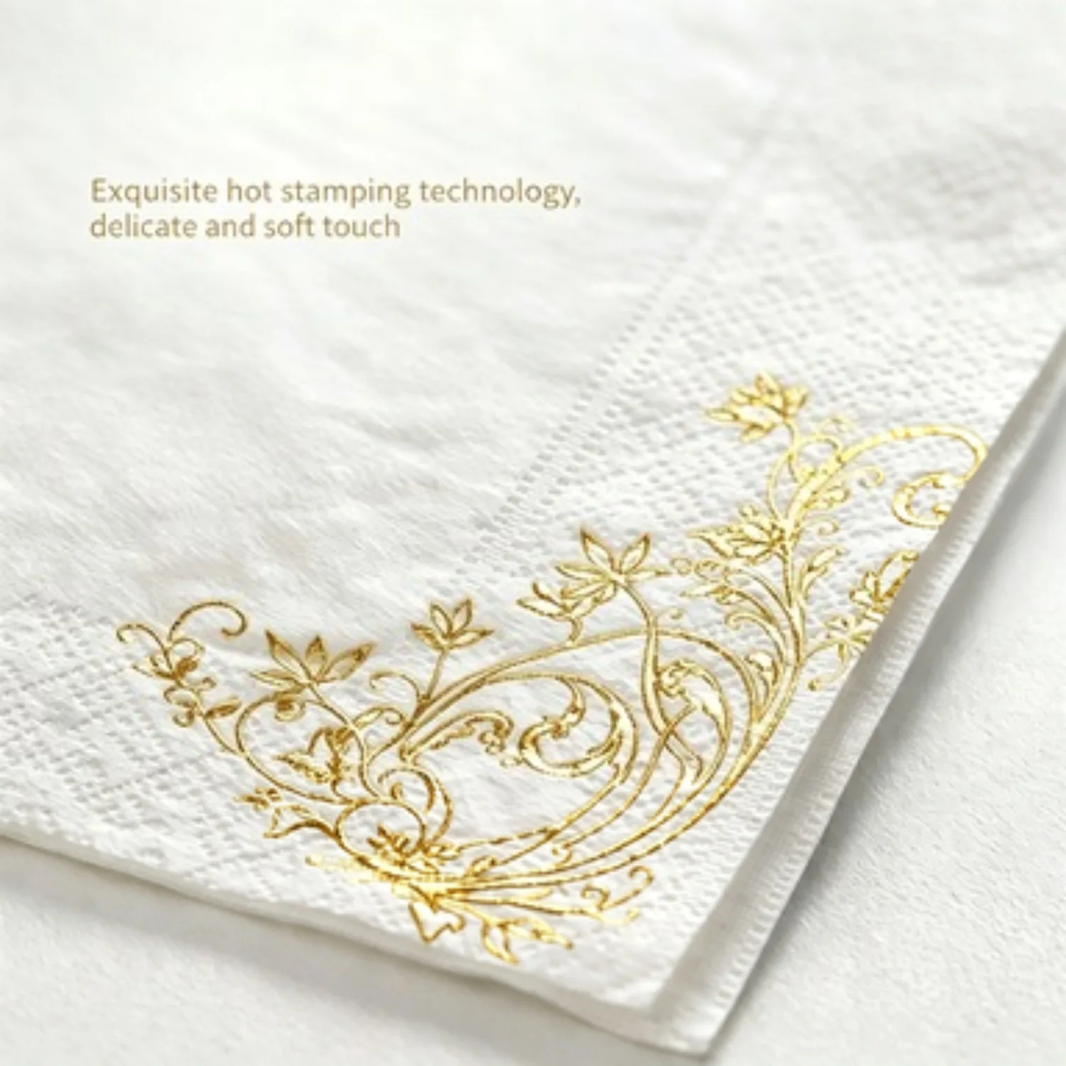 

Hotel banquet high-end napkins, hot stamping napkins, Chinese style household and commercial napkins as souvenirs for banquets