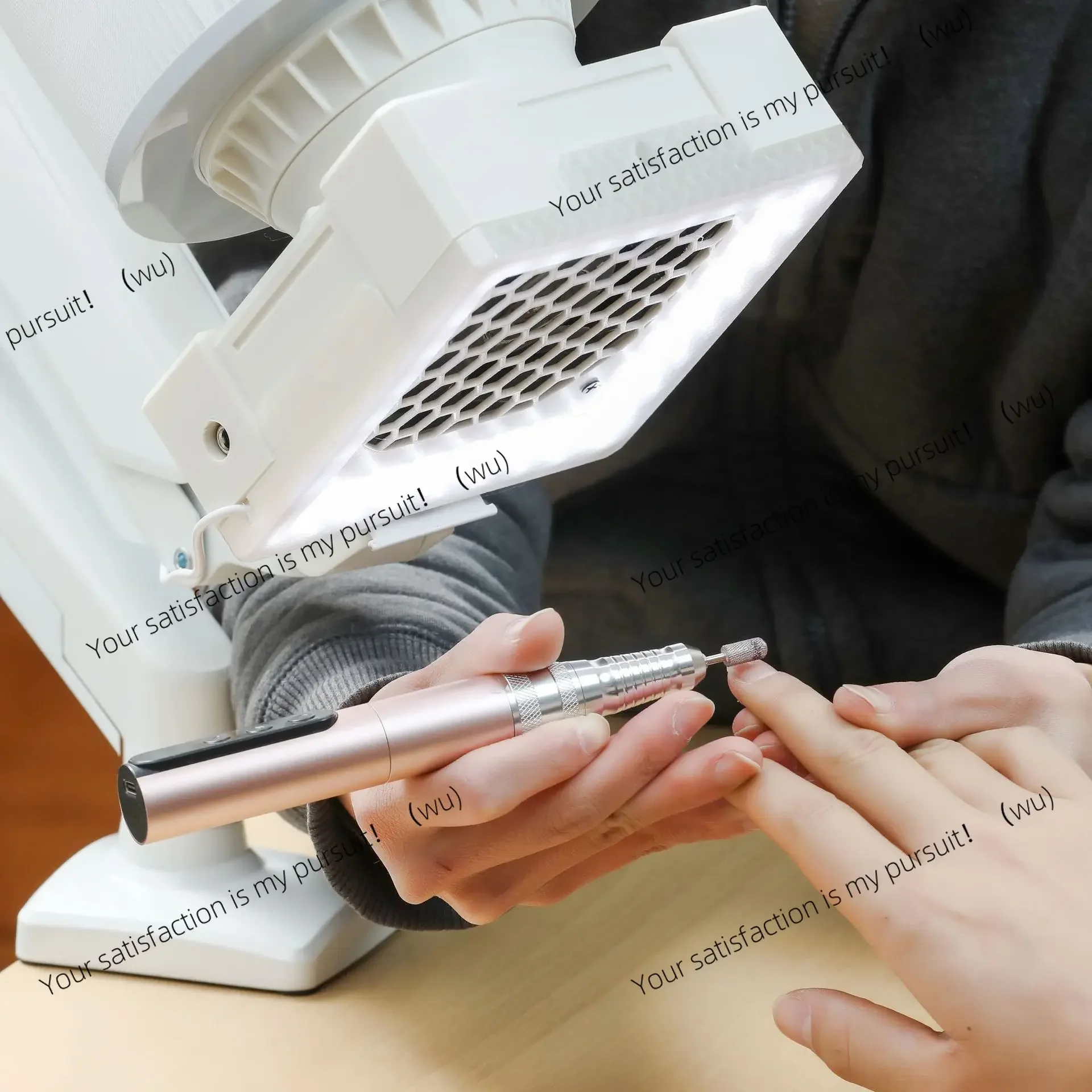 

NEW Manicure Vacuum Cleaner Arm Bracket Version Air Purification Wood Carving Nuclear Vacuum for Home Use