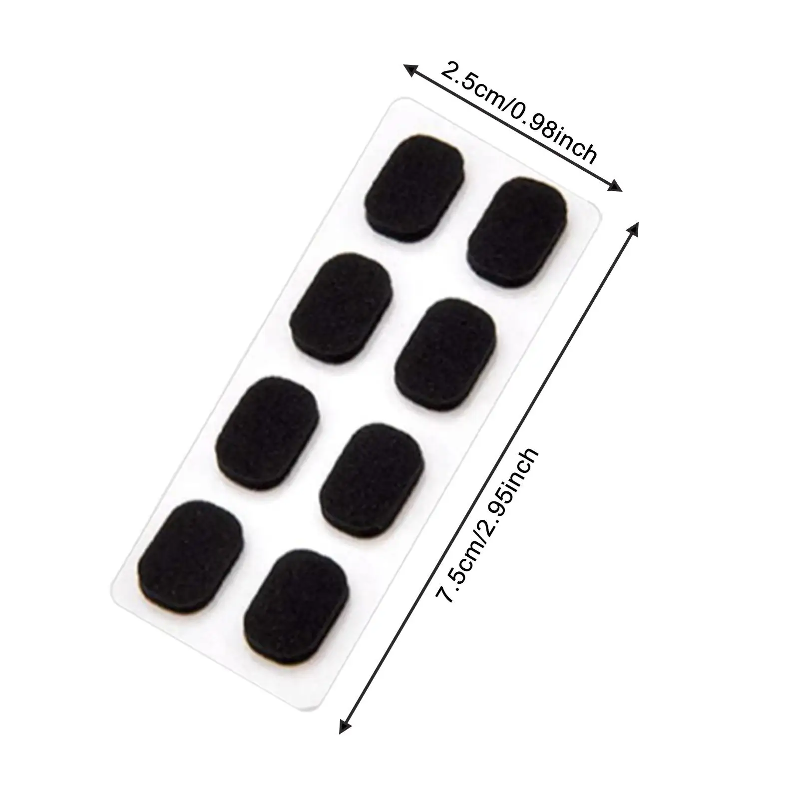 40 par nakładek na nos do okularów, gąbki EVA, antypoślizgowe, wygodne.