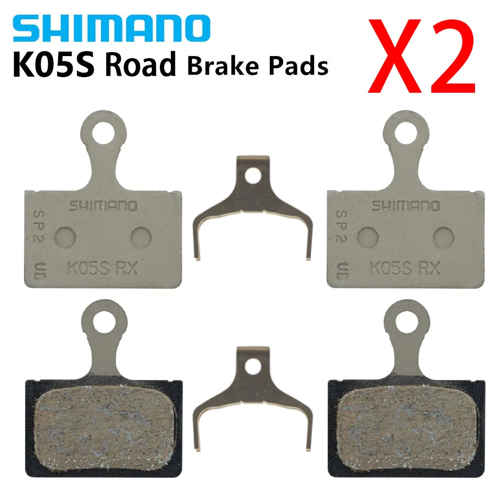 2Pair 4Pcs Shimano K05S Resin Disc Brake Pads For XTR Deore XT SLX Dura-Ace Ultegra 105 GRX