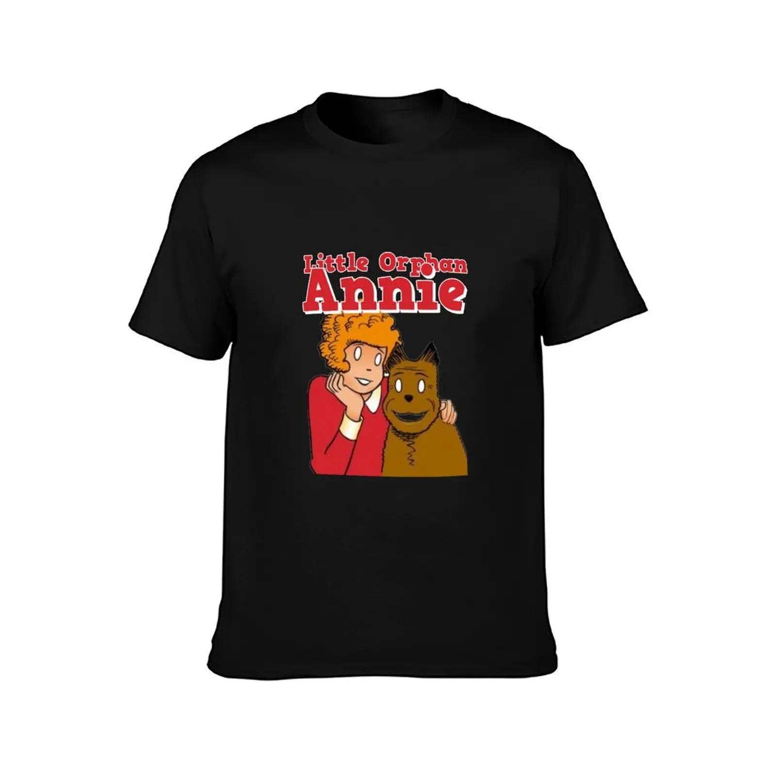 Little Orphan Annie T-Shirt Basic Lightweight Short Sleeve Tee