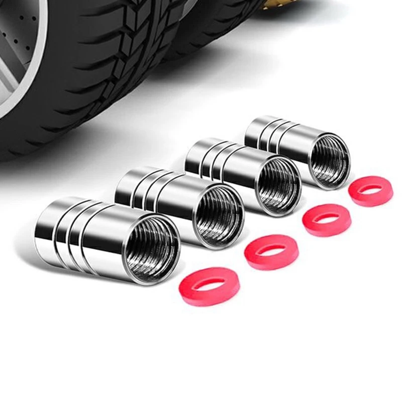 Metal Emblem Tire Valve Caps - Stylish Car Accessories for Mercedes - Benz A - Class B - Class C - Class (including C200L)