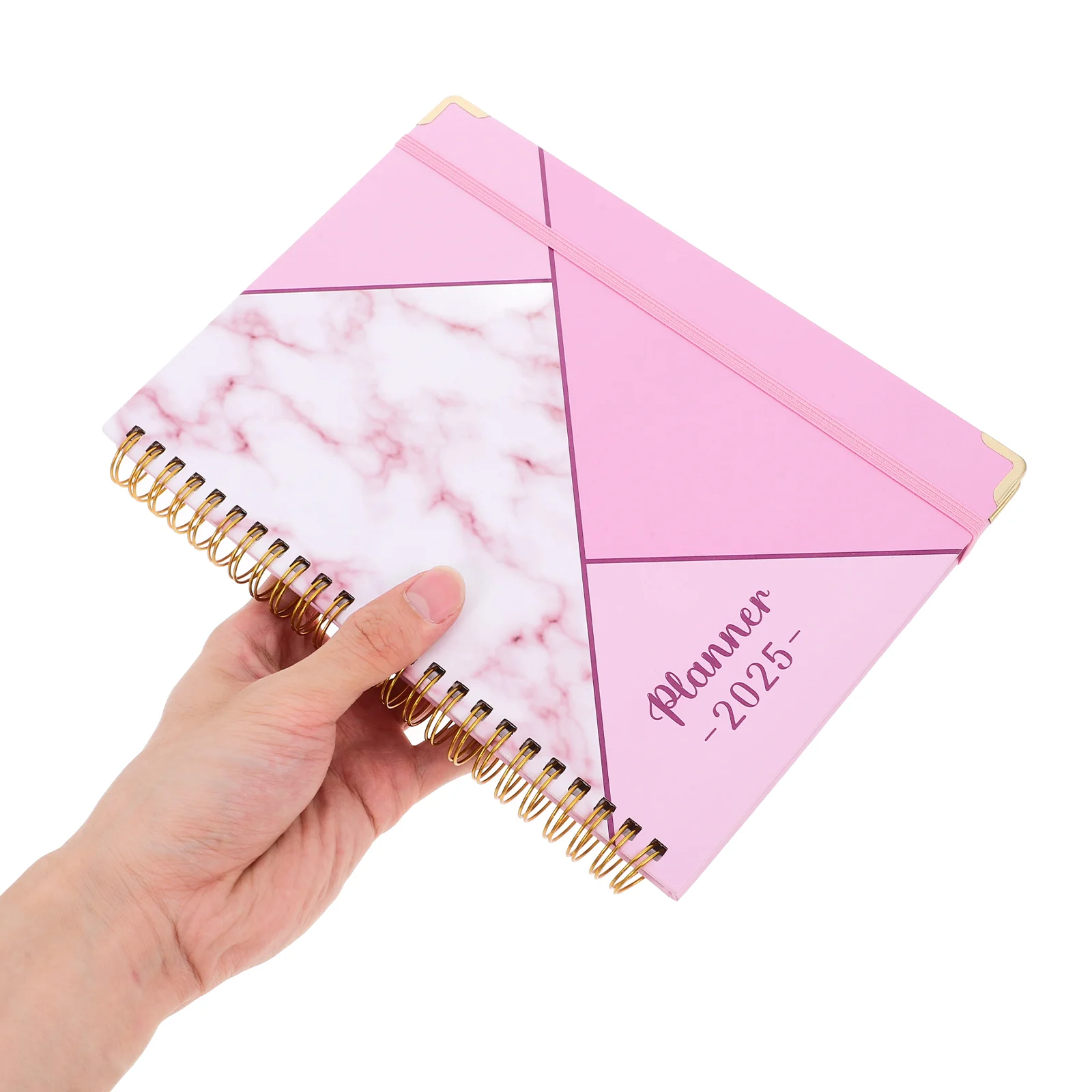 2025 Planner Coil Notebook Notepad Calendar English Version Monthly Agenda Books It Can Move