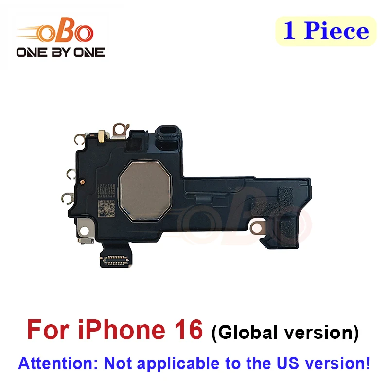 Ear Earpiece Speaker Flex For iPhone 16 Pro Max Plus 16e Top Ear Earpiece Speaker Sound Flex Repair Parts Global US Version(1Pc)
