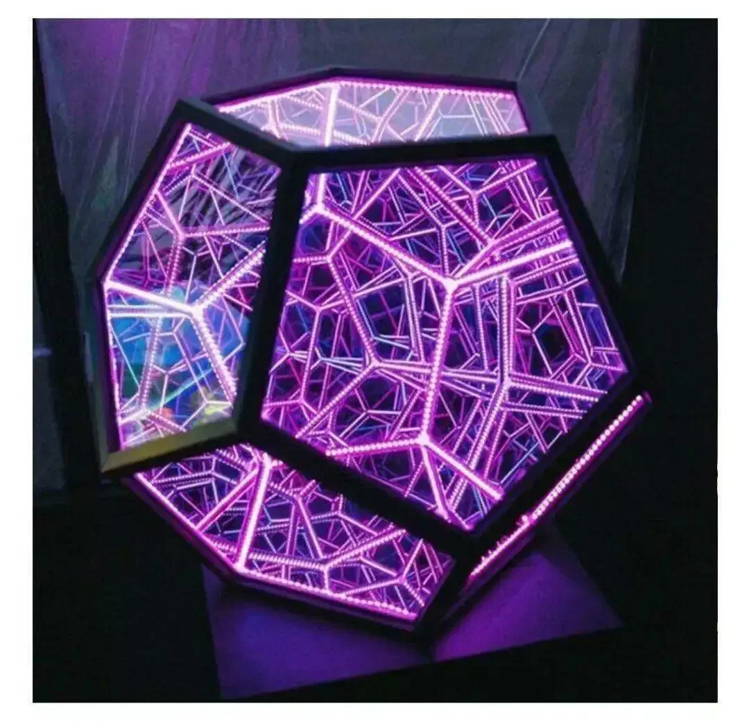 Creative Dodecahedron Art Light Night Lights Dream Lamps Star Lights for Bedroom Home Aesthetic Galaxy Light Birthday Gifts