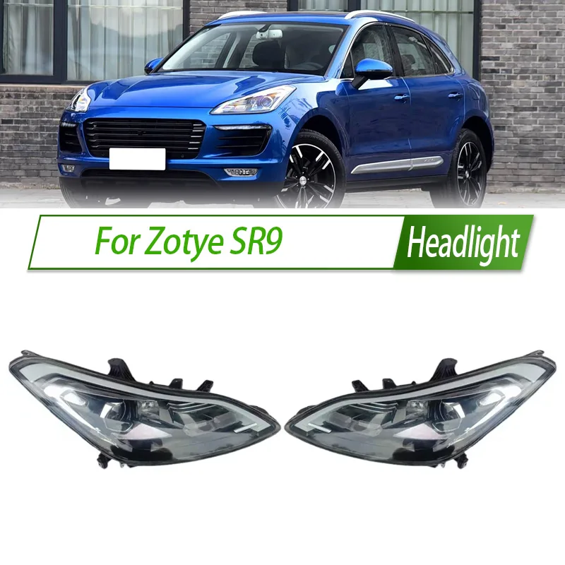

For Zotye SR9 Macaron HID Headlights Halogen Headlight Assembly OEM Style Front Headlamp Bulb Socket Plug & Play Replacement