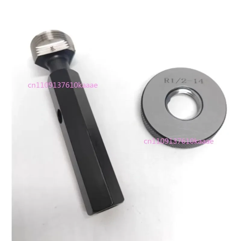 For NPT Tapered Pipe Ring Plug Thread Gauge Support Customized NPT1/8 1/4 3/4 3/8 1/2 NPT1 ' (ANSI) GO NOGO