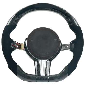 For BMW 3 4 5 x5 Series F30 F10 F15 F16 F06 F32 F26 F25m Customized Style Sports Steering Wheel Upgrade carbon fiber