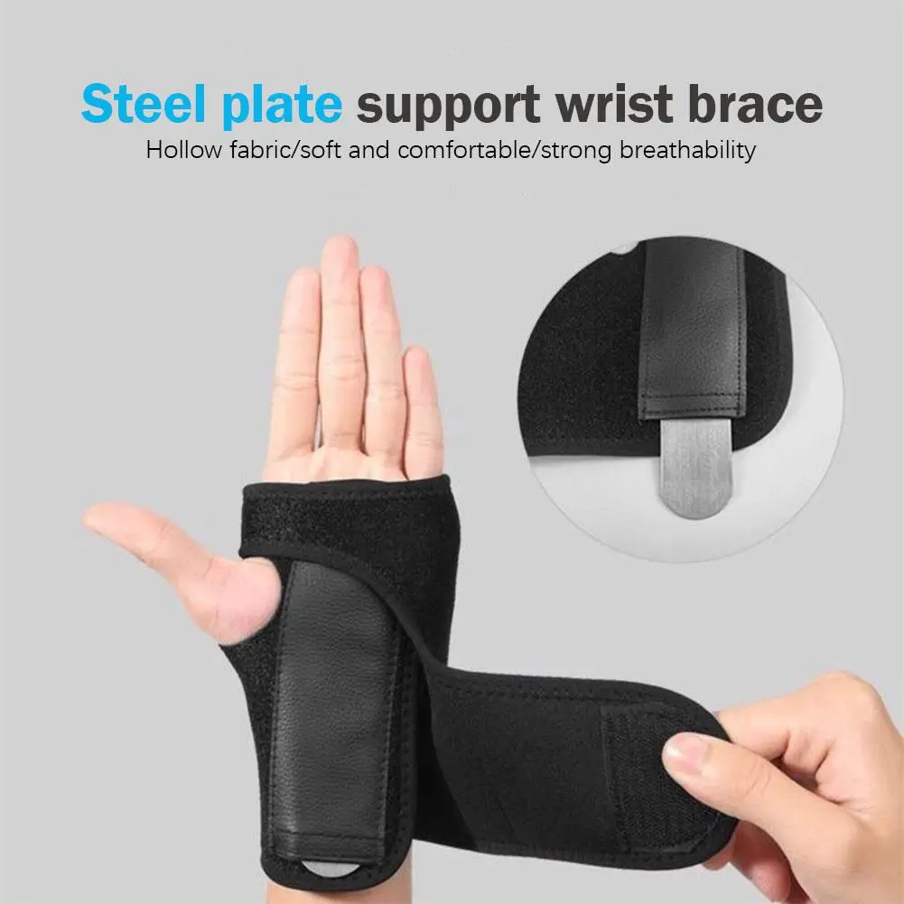 1PC Adjust Splint Sprains Arthritis BandBandage Orthopedic Hand Brace Wrist Support Finger Splint Carpal Tunnel Wrist Brace