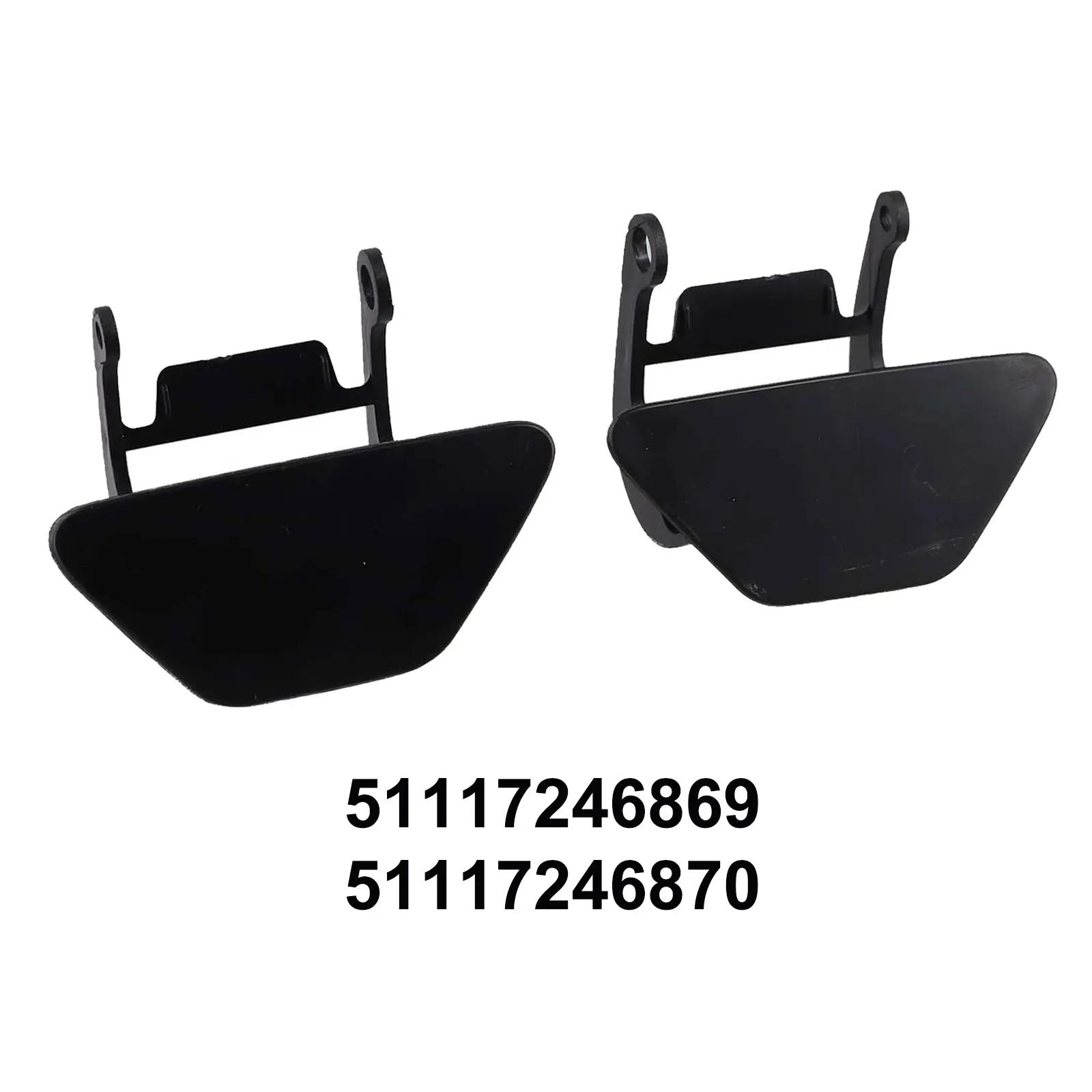 

Aftermarket Washer Cap Front Bumper Nozzle Car Maintenance DIY Vehicle Customization DIY Spray Paint Option Easy Installation