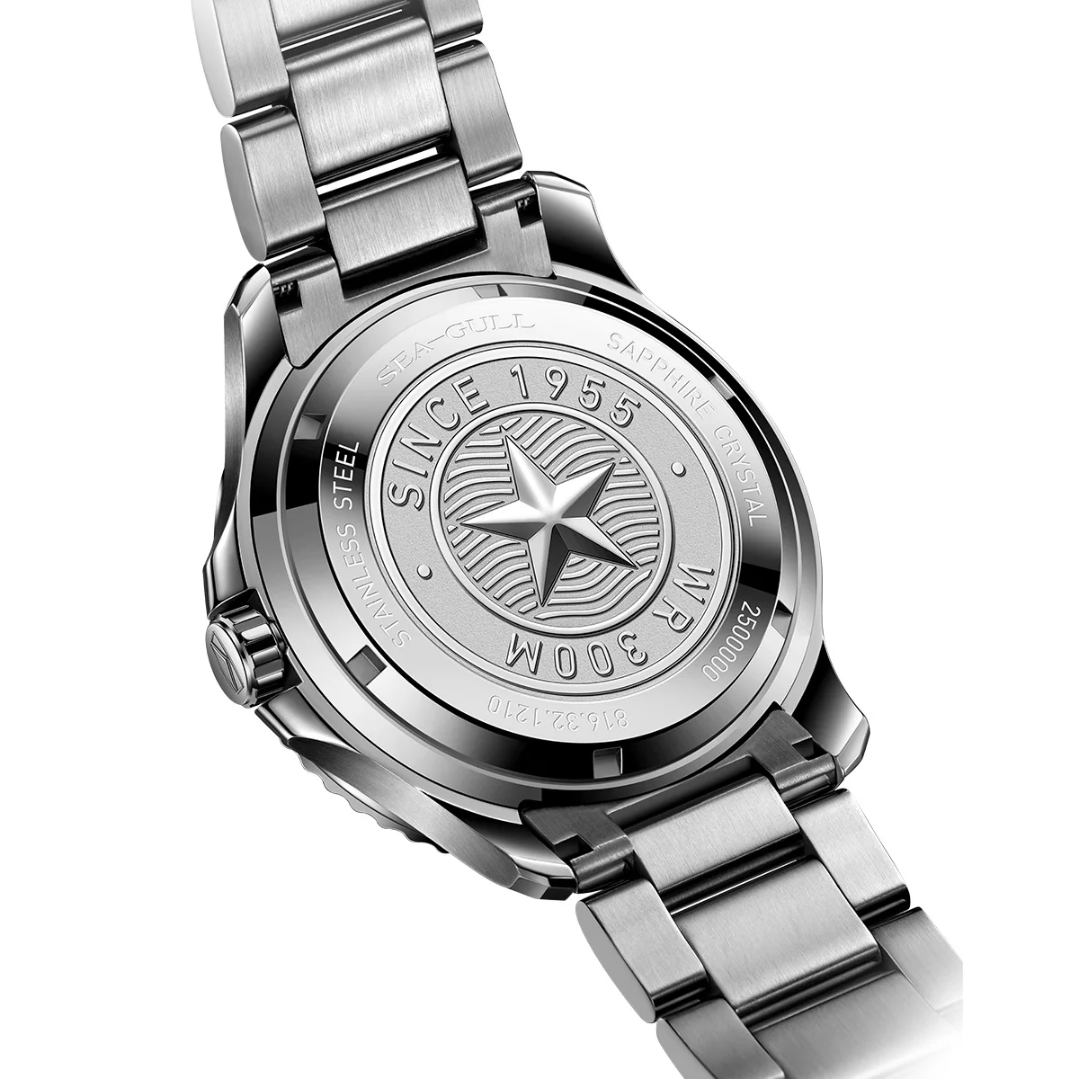 2023 Seagull Orologio meccanico automatico Orologio da uomo 300M Resistenza all\'acqua Acciaio inossidabile 316L Cristallo di zaffiro Ocean Star 1210