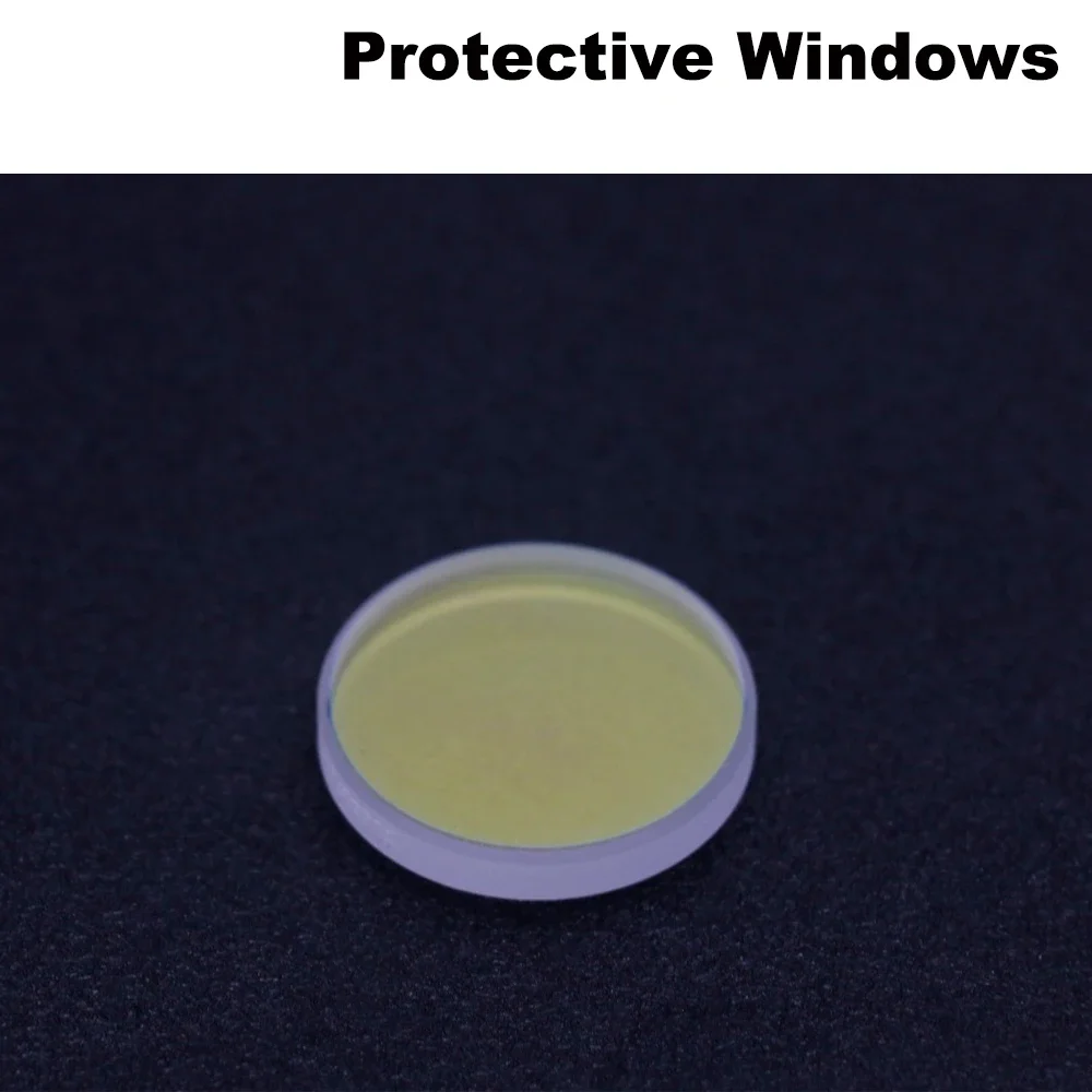 25.4x4mm Fiber Laser Protective Window D34.0T5-6 40KW for BOCI HAN'S GROUP Precitec Cutting Head