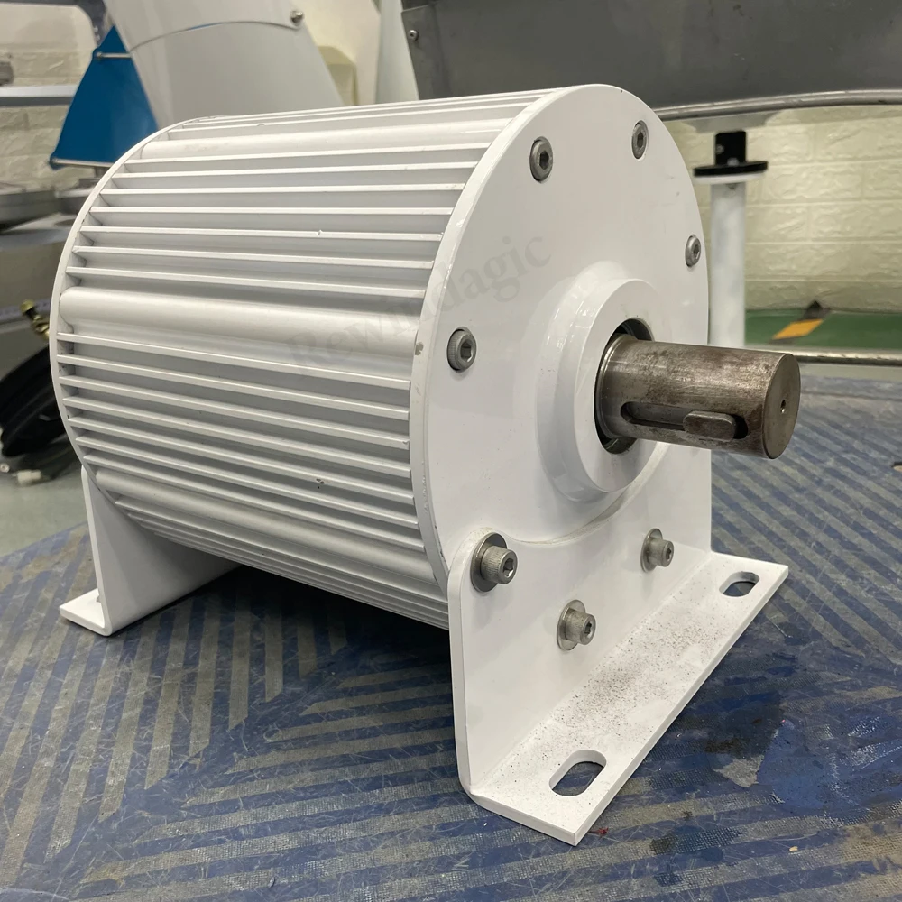 Imagem -02 - Gerador de Ímã Permanente de Baixa Velocidade 2kw50kw Real 48v 220v 380v Alternadores ac de Fases para Acionamento do Motor Turbina Eólica de Água