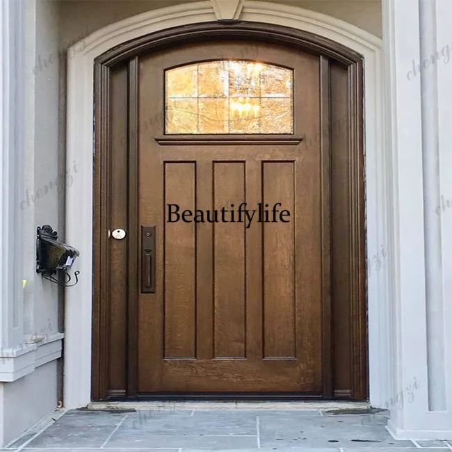 Z138 Customization Minimalist Solid Wood Entry Doors Interior Bedroom Doors Sound-insulating Solid Wood Suite Doors