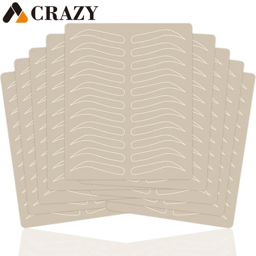 20/10/5/3/1 Uds Microblading ceja tatuaje práctica piel ceja suministros de maquillaje permanente PMU ceja tatuaje entrenamiento piel